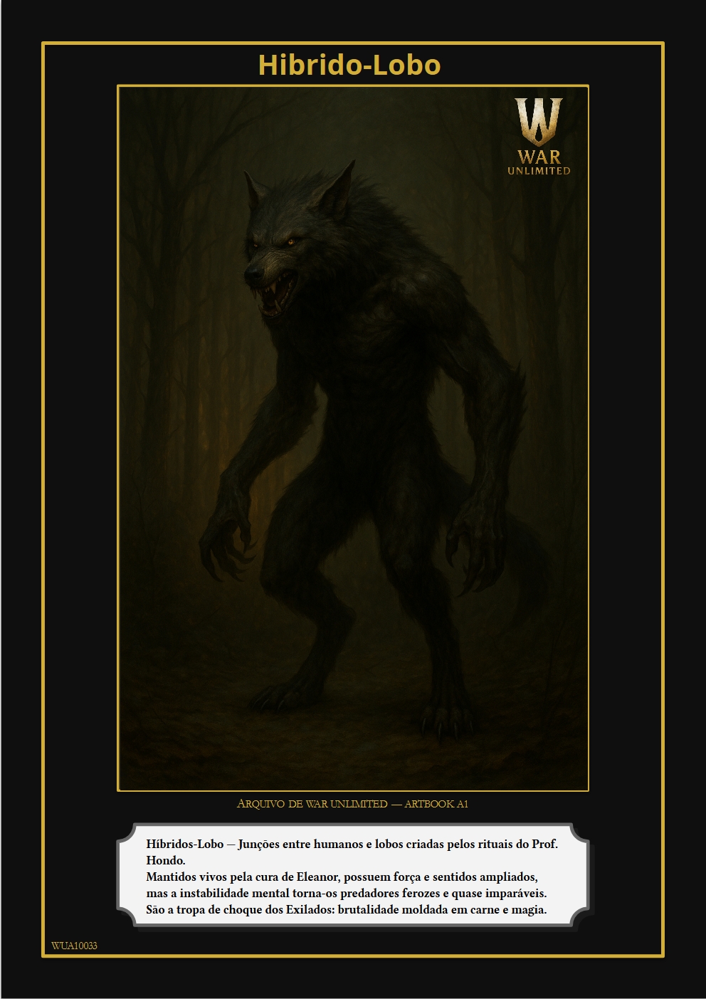 Híbridos-Lobo – Sub-Raça